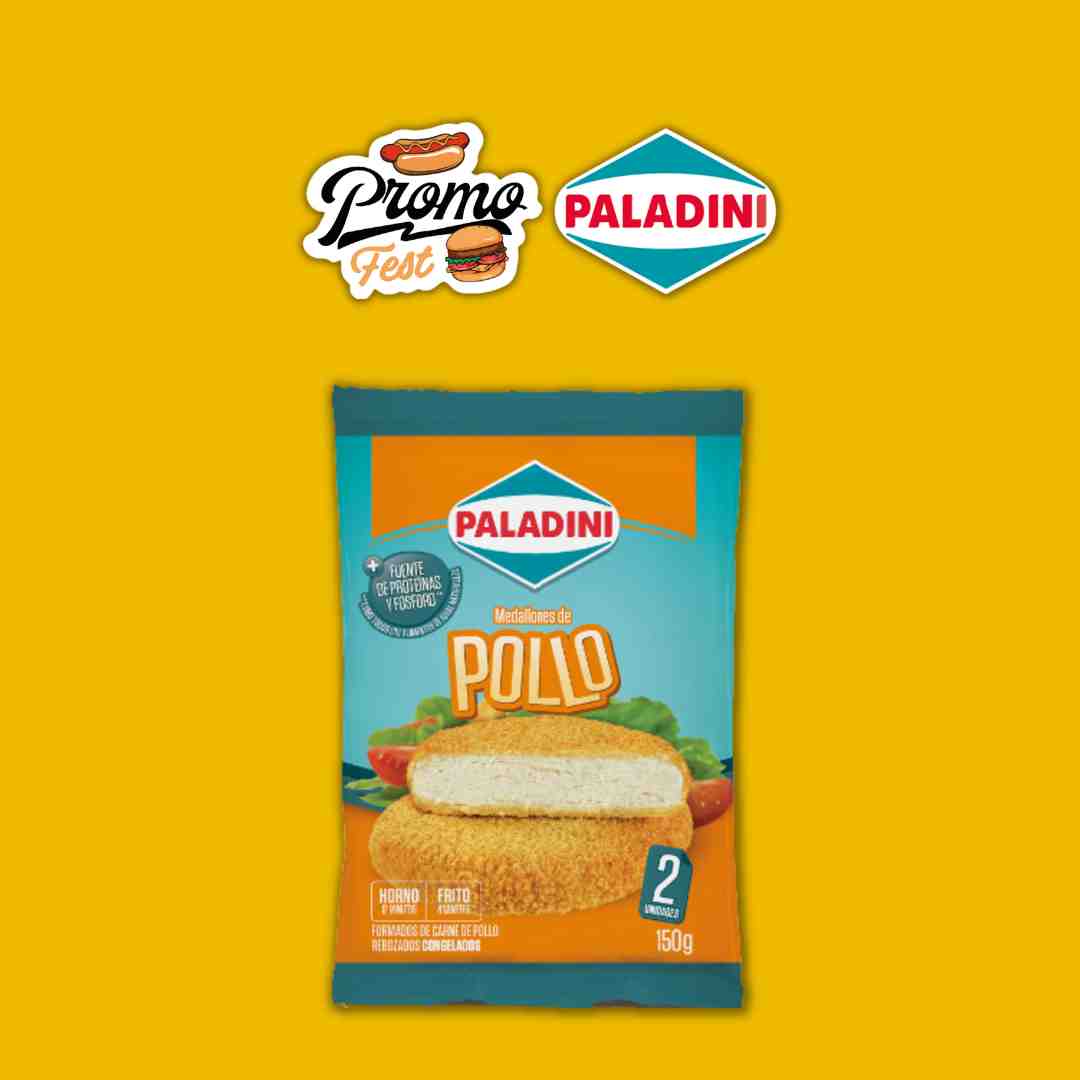 MEDALLÓN DE POLLO PALADINI X2UNI